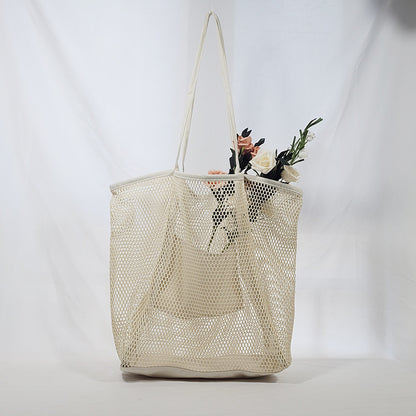 ひろば メッシュバッグ — 買い物も、ビーチも、これ一つで